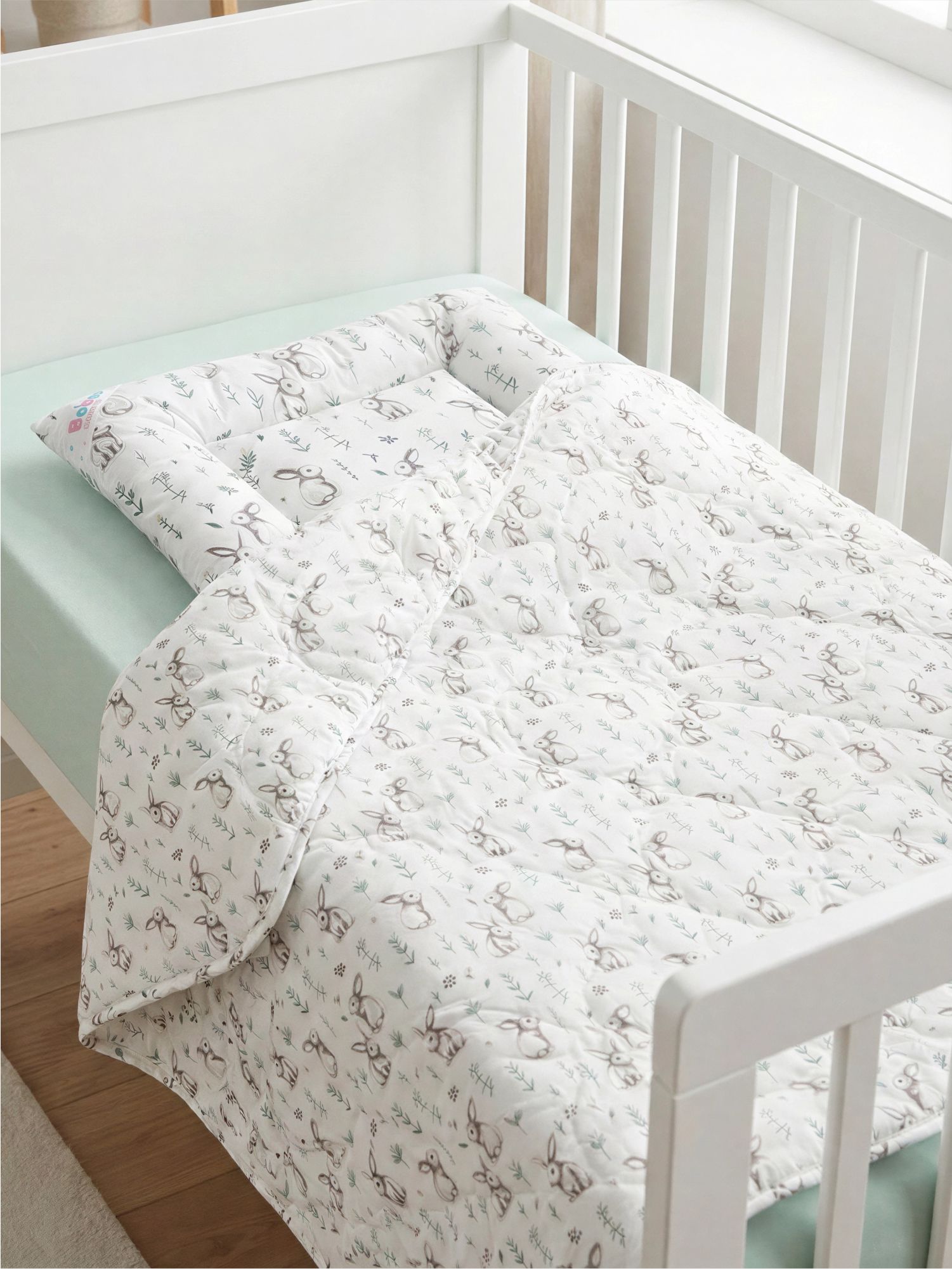 Комплект детский BABY OL-TEX "Бамбук" (подушка 40х60, одеяло 110х140)