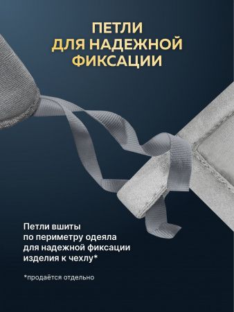 Купить Утяжеленное сенсорное одеяло WELLINAGRAVITY 172х205 серый 8кг WGS-18 по цене  руб.