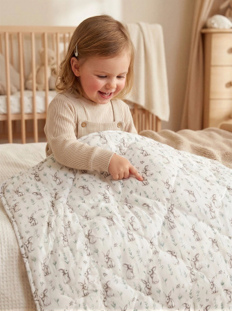 Одеяло 110х140 стеганое Oltex BABY Бамбук