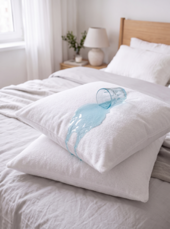Чехол на подушку влагозащитный 70х70,
комплект 2 шт