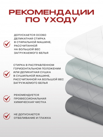 Купить Утяжеленное сенсорное одеяло WELLINAGRAVITY 200х220 темно-серый 12кг WGS-22 по цене  руб.