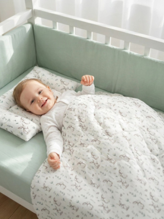 Комплект детский BABY OL-TEX "Бамбук" (подушка 40х60, одеяло 110х140)